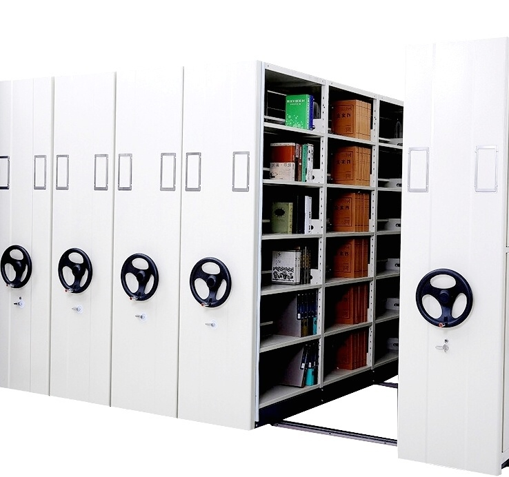 Mobile Compact Shoe Boxes High Density Storage System High