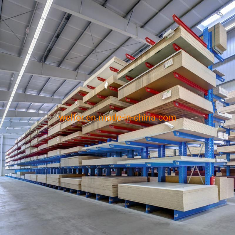 Heavy Duty Cantilever Arm Rack System Load Capacity 500kg Each Arm