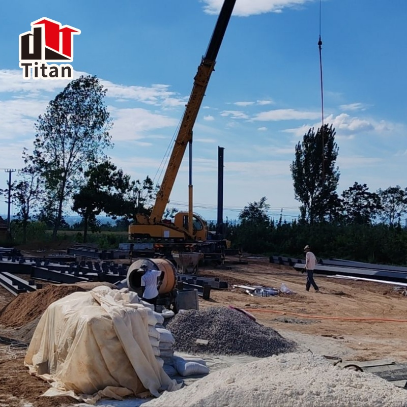 Structural Safety Design Heavy Metal Prefabricated Steel Durable Warehouse