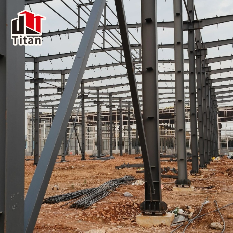 Structural Safety Design Heavy Metal Prefabricated Steel Durable Warehouse