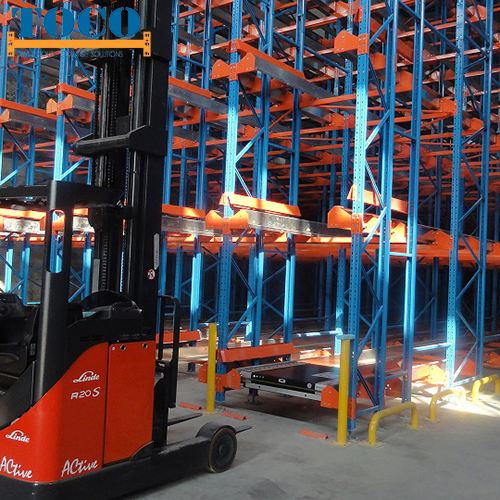 High Storage Capacity Cold Chain Warehousing Storage Solution for Dairy Products