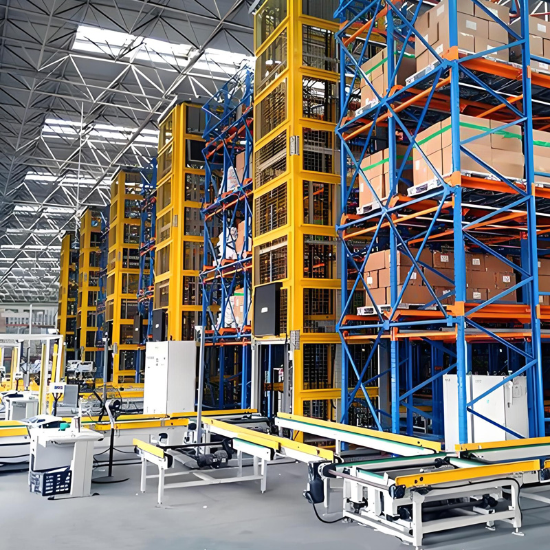 Heavy Duty Industrial High Density Asrs Automated Storage Shelving System