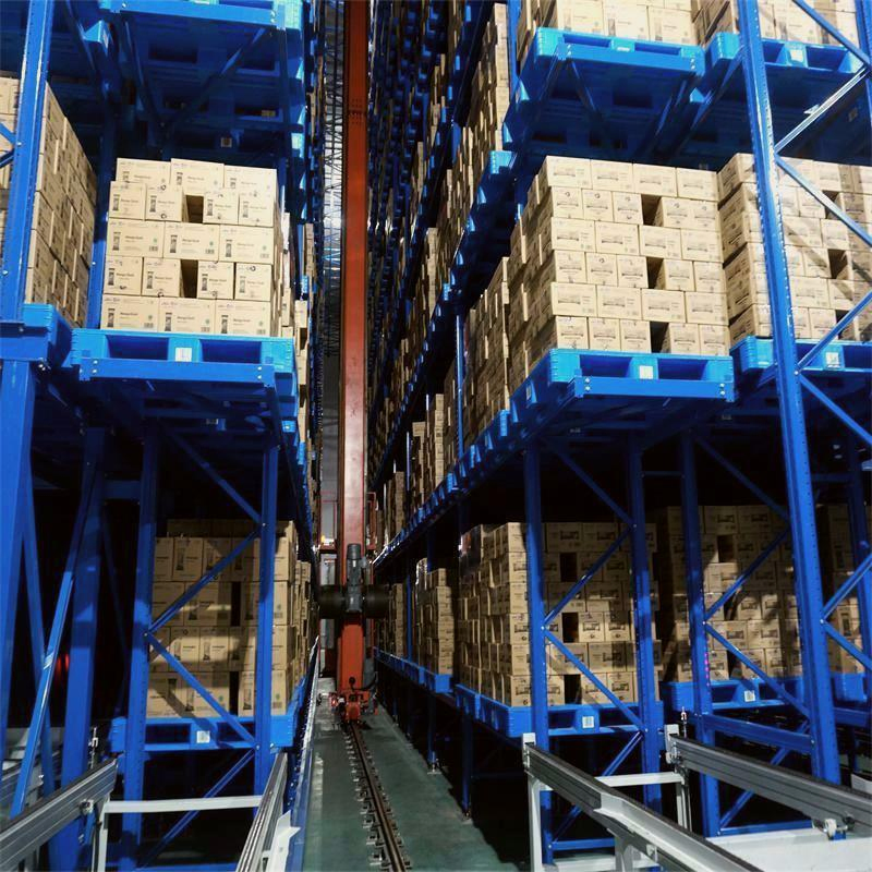 China Huayide Designed Automatic Asrs Warehouse Stacker Crane Automated Storage Retrieval Racking System