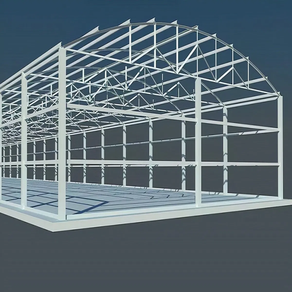 Robust Steel Warehouse Designed for Precision Equipment Safety