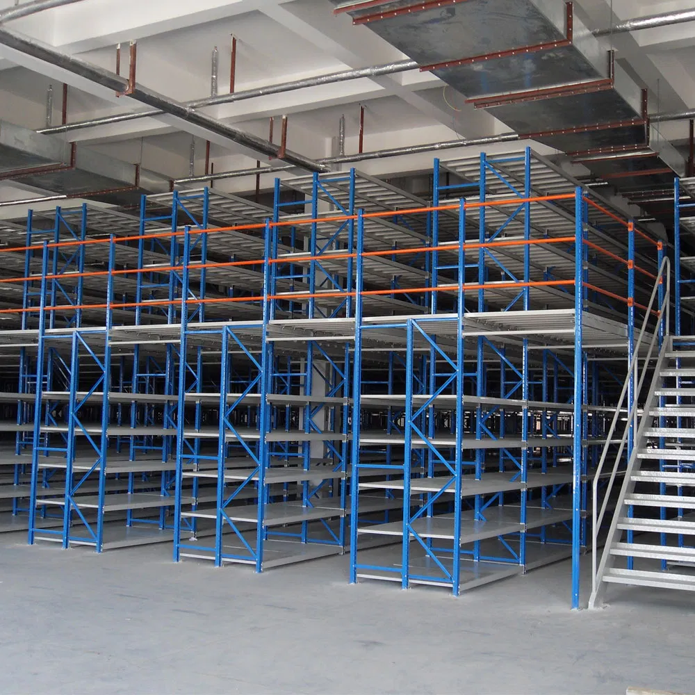 Wholesale Multi-Layer Cantilever Racking System with Mezzanine Floor
