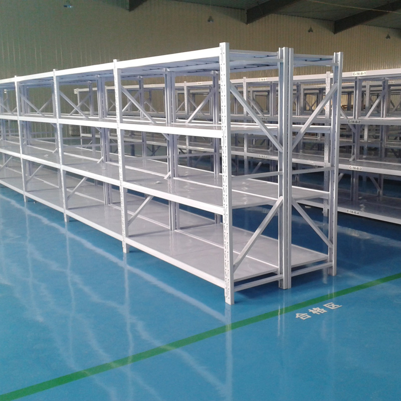 Light Medium Duty Adjustable Steel Storage Shelving for Industrial Warehouse Storage