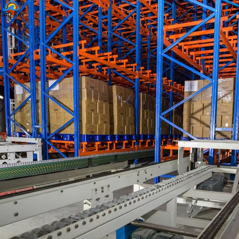 Rack Automated Pallet Storage and Retrieval Smart Warehouse Racking System as/RS with Factory Price