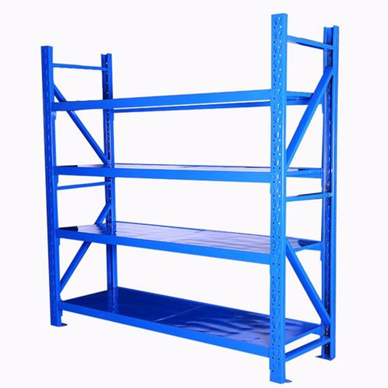 Customizable High-Performance Light-Duty Shelving, Adjustable Warehouse Storage Steel Metal Shelving