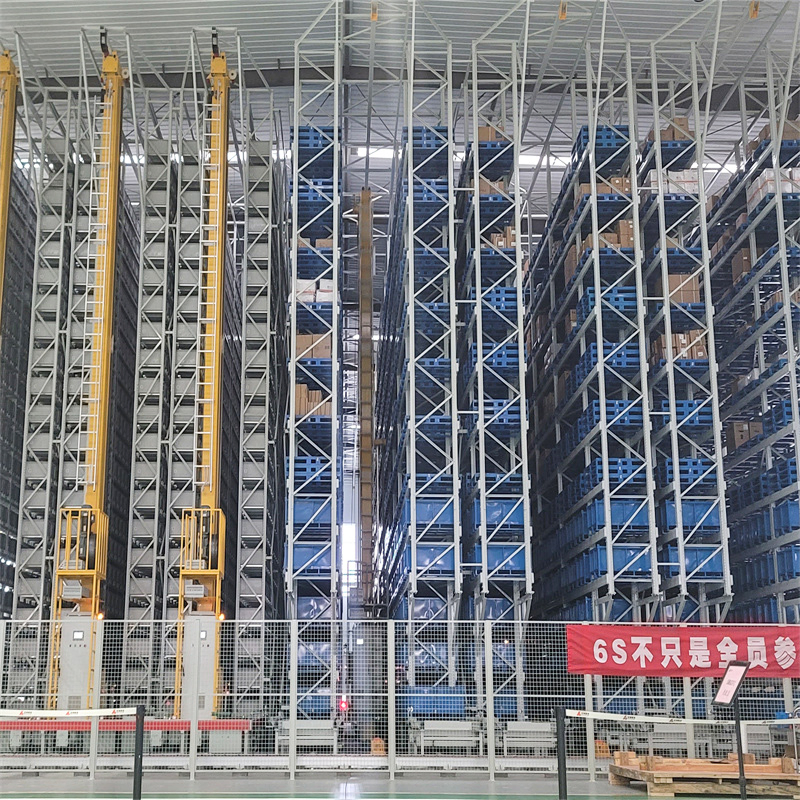 High Capacity Double Deep Pallet Asrs Automated Warehouse Storage System