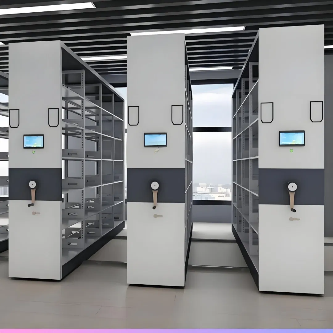 Mobile Intensive Shelf Factory Storage Files Office Movable Filing Cabinet Movable Mobile Shelving Library Mobile Storage Systems