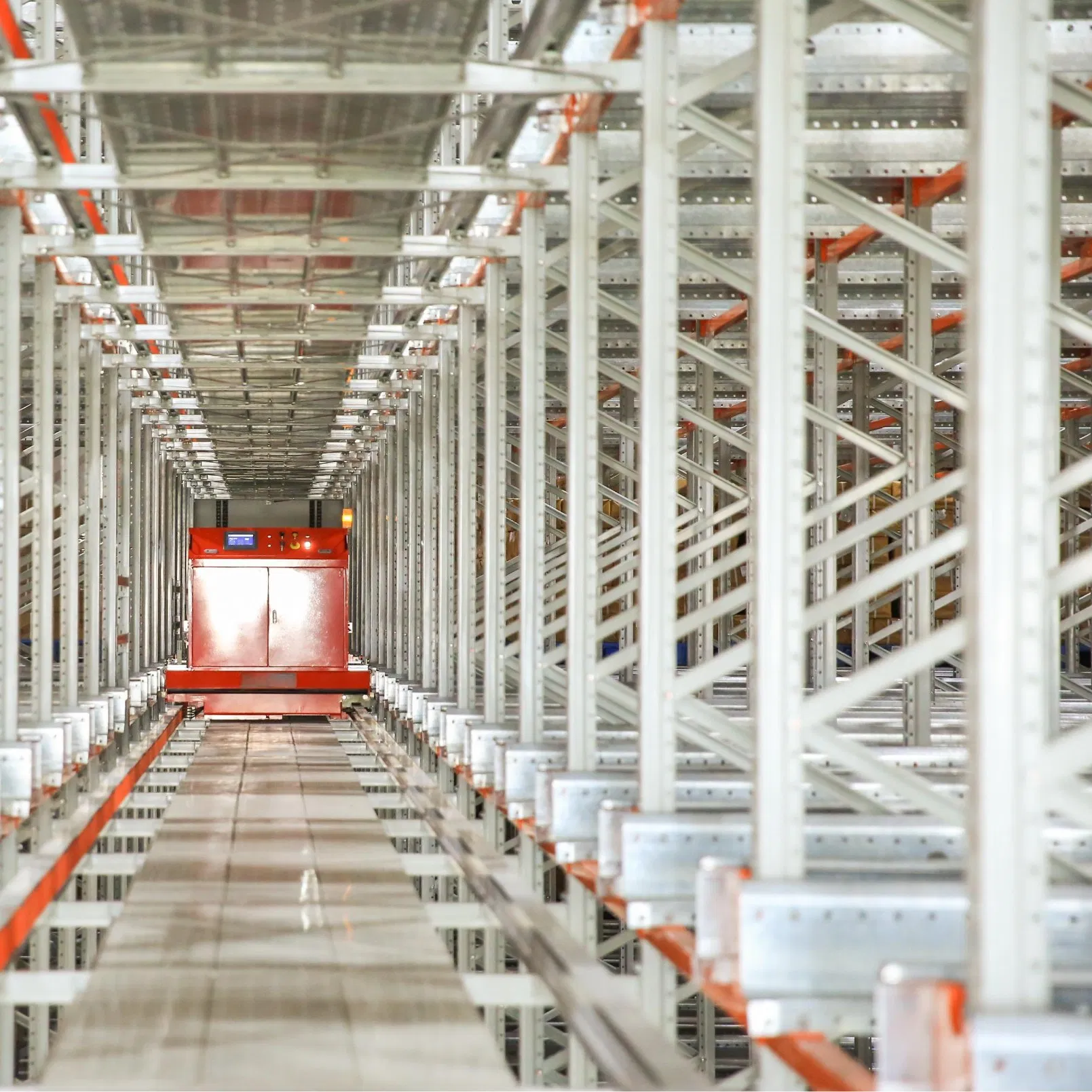 Factory Direct Mother &amp; Child Radio Shuttle Racking System Radio Shuttle Pallet Racking System for Cold Room