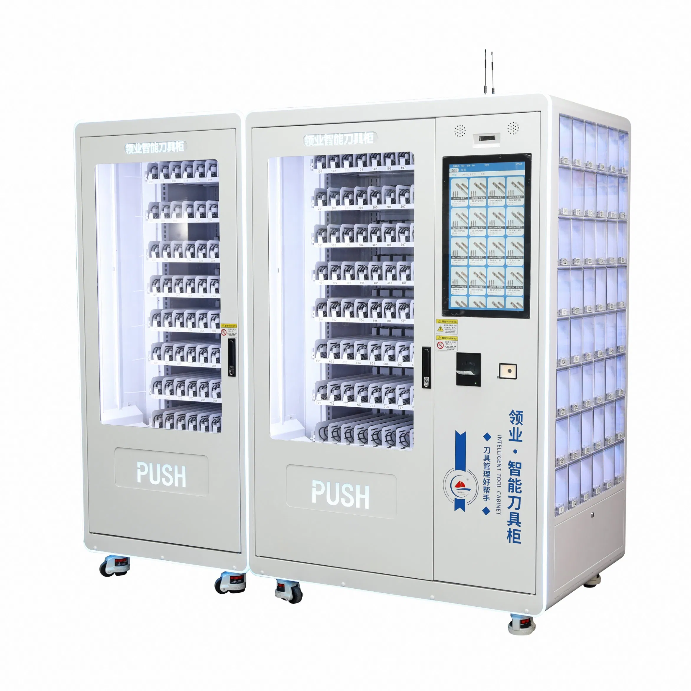 Automated Tool Storage with Usage Receipts and Work Orders