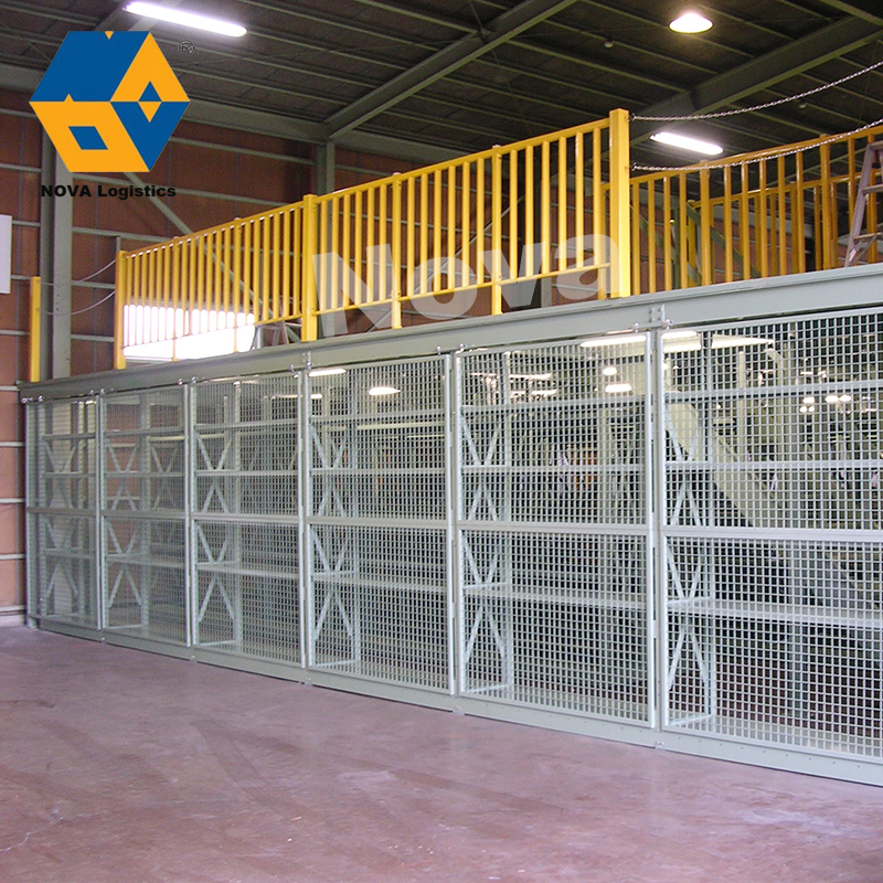 Heavy Duty Industrial Mezzanine Shelving with ISO9001 Certification