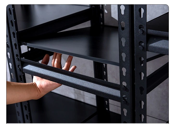 Customized Size Light Duty Shelving Metal Bolted Sheves Boltless Rivet Racks Bolt Free MDF Shelving