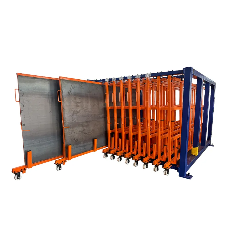 Vertical Roll Out Sheet Racks