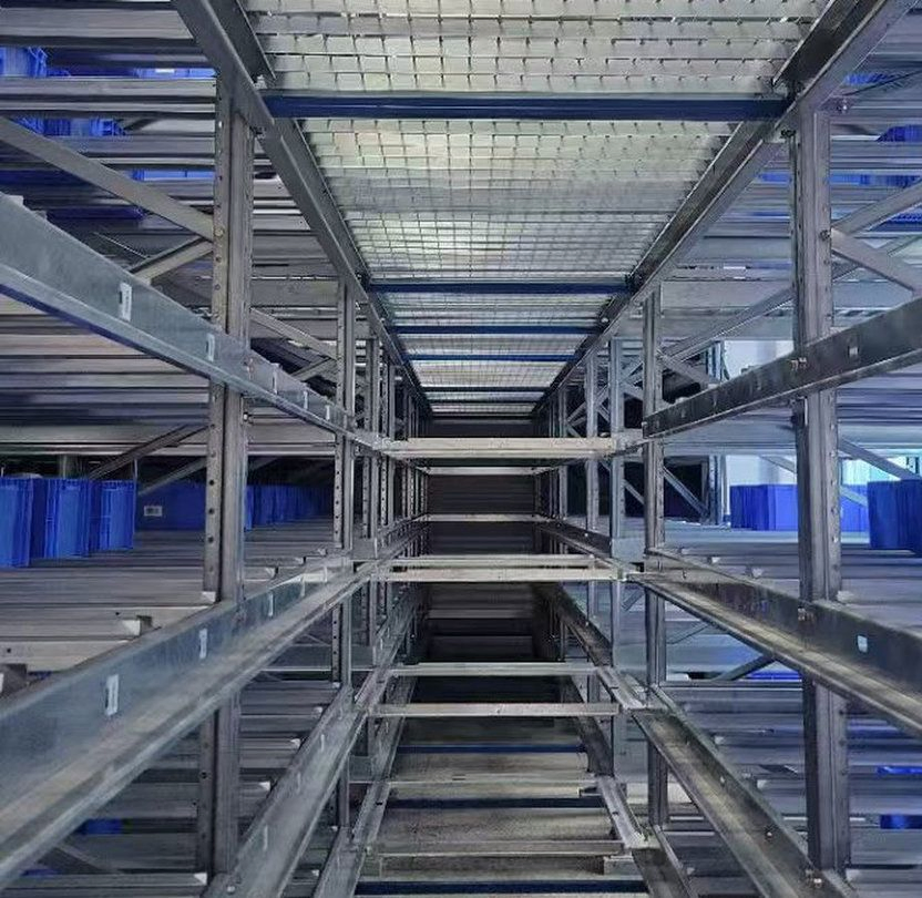 Heavy Duty Mobile Supermarket Shelf Metal-Steel Warehouse Racking System for Storing Fabric