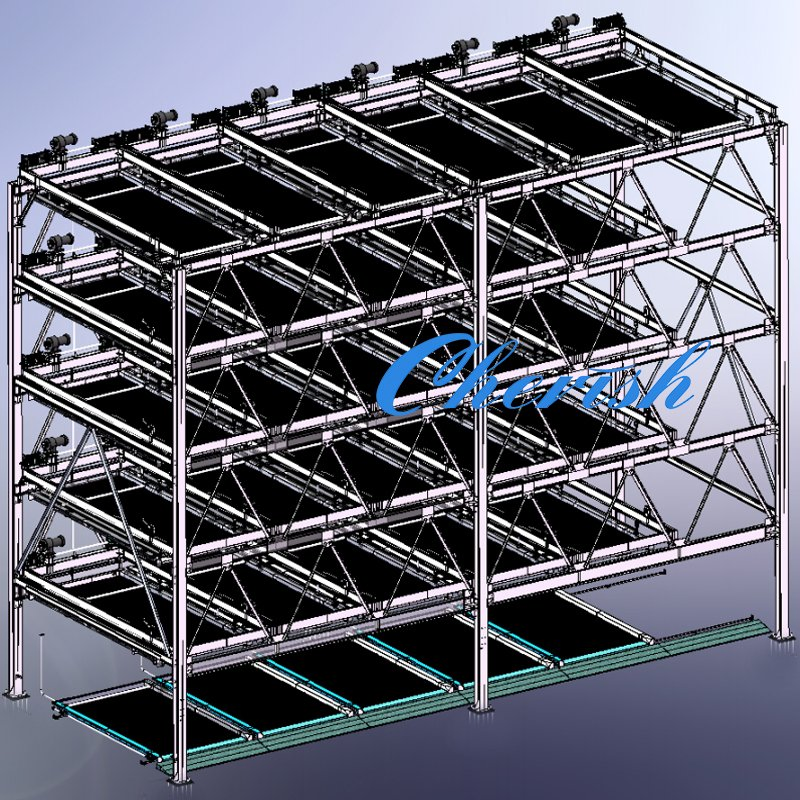 Innovative Sliding Puzzle Parking System: High-Density Automated Multi-Level Vehicle Storage Solution