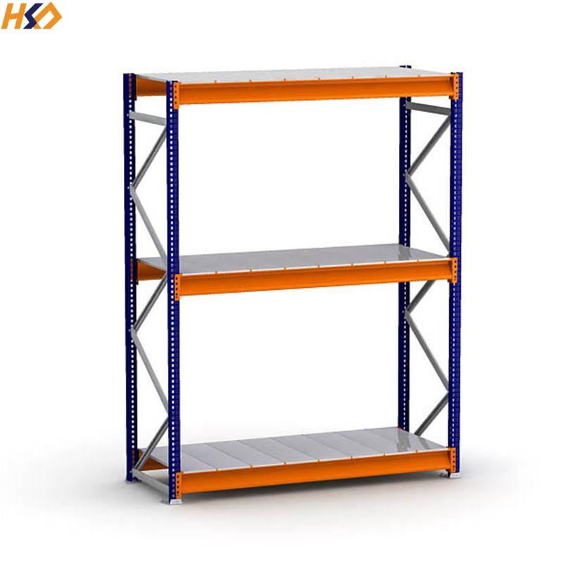 Industrial Warehouse Selective Light/Medium/Heavy Duty Steel Storage Shelf for Logistics Company 200-500kg
