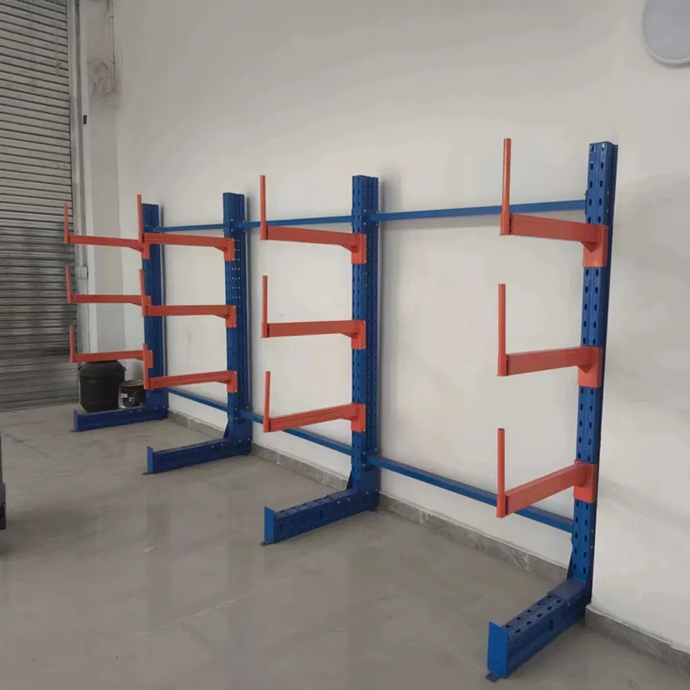 Heavy Duty Metal Steel Cantilever Racking System for Storing Fabric