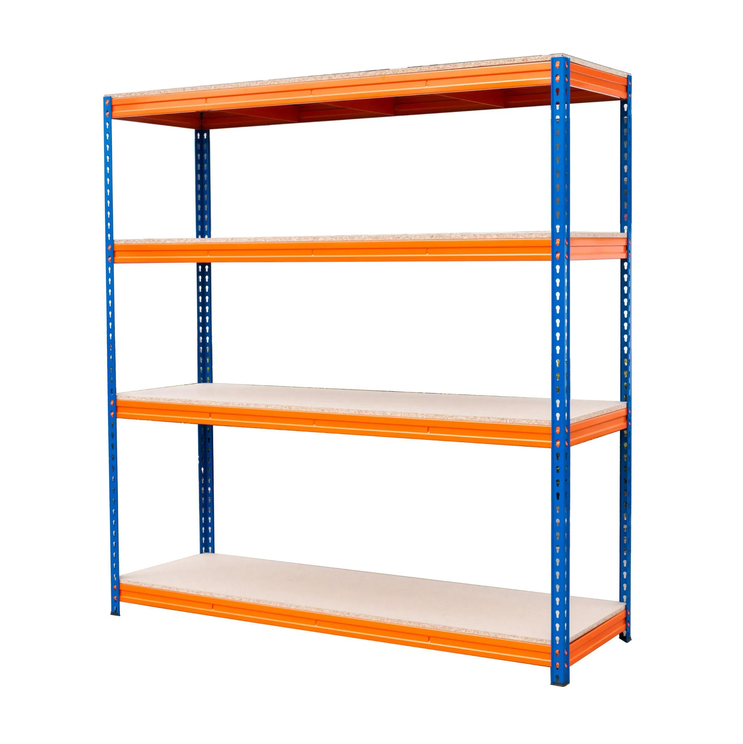 Boltless Assembling Rack Heavy-Duty Steel Rivet Shelving for Warehouse Garage Storage