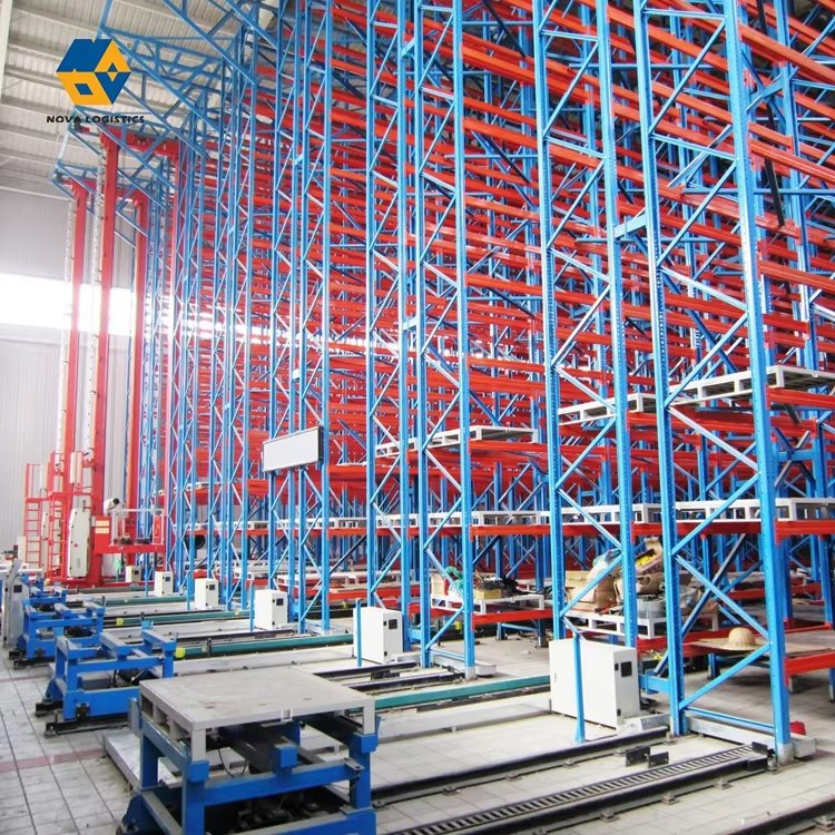 High Density Automated Storage Retrieval System Asrs Pallet Rack System