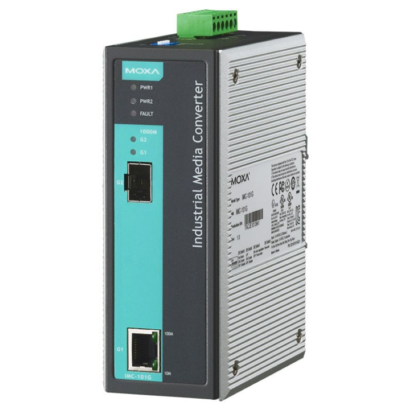 Industrial Gigabit Ethernet Fiber Media Converter IMC-101g Industrial Automation Equipment Accessory