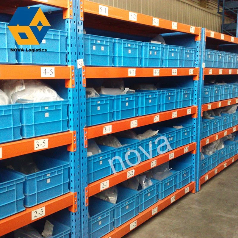 Adjustable Boltless Selective Steel Multi-Level Industrial Long Span Warehouse Storage Shelving Racks Cold Room Metal Longspan Storage Medium Duty Shelving