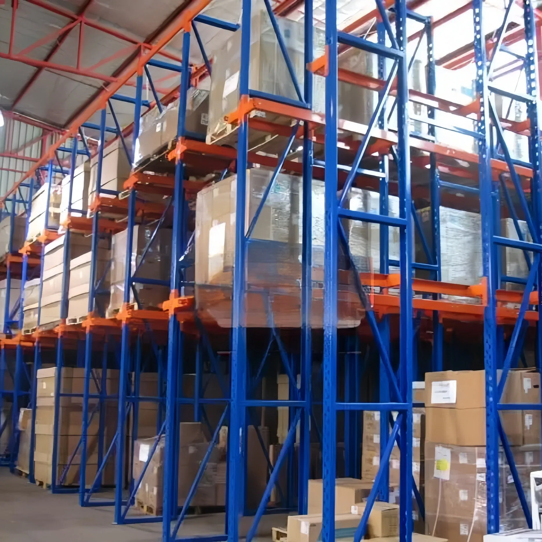 High Density Drive in Rack System for Warehouse Storage Solution