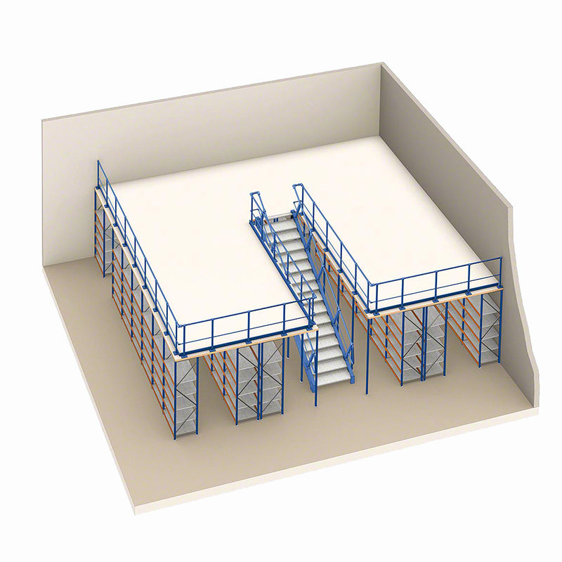 Warehouse Rack Steel Floor Platforms Custom Systems Efficient Quality Customized Mezzanine Storage Manufacture