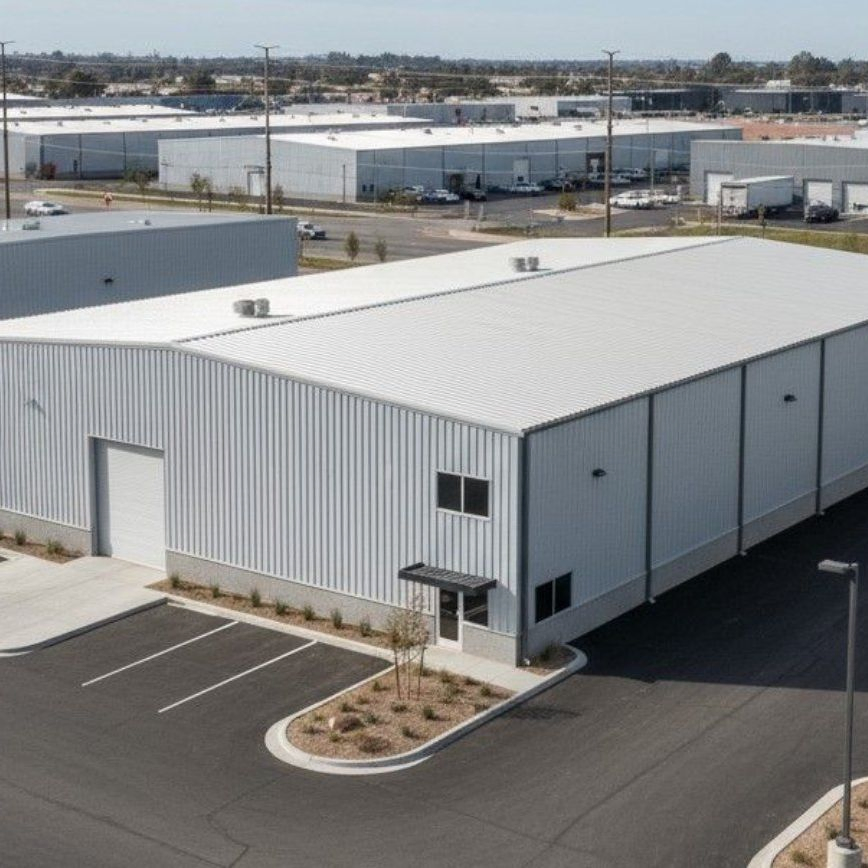 Robust Steel Structure Warehouse Designed for Tool Organization and Safety