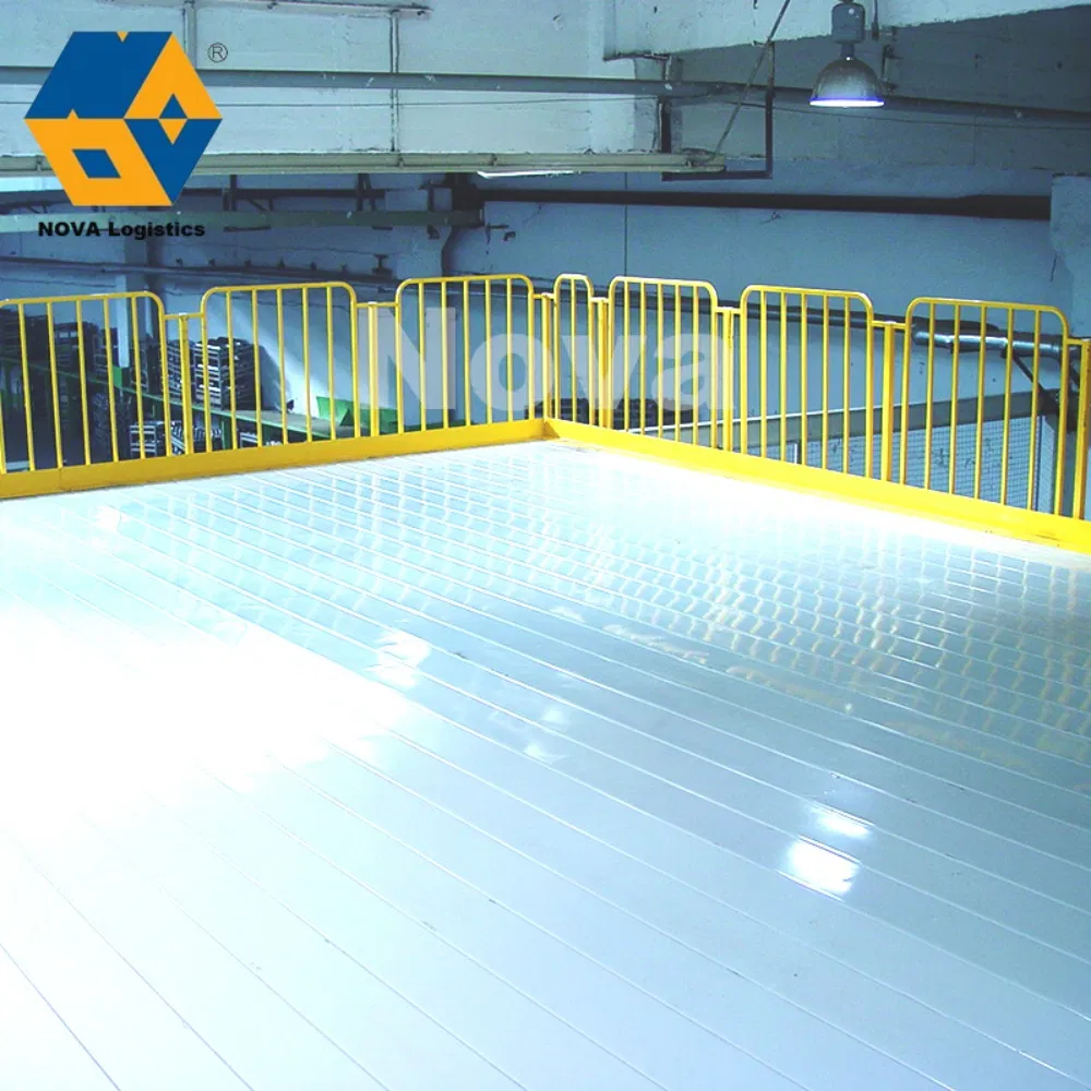 Industrial Steel Platform Structure Warehouse Storage System with Stairs