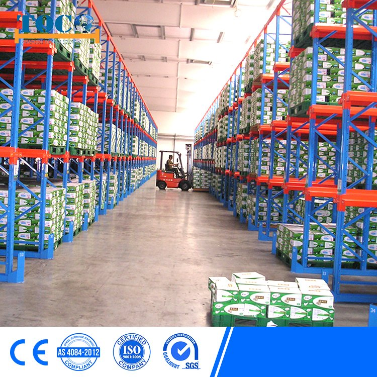 Cold Storage Warehouse Radio Shuttle Pallet Racking System