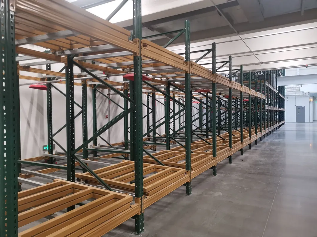 Push Back Rack Details