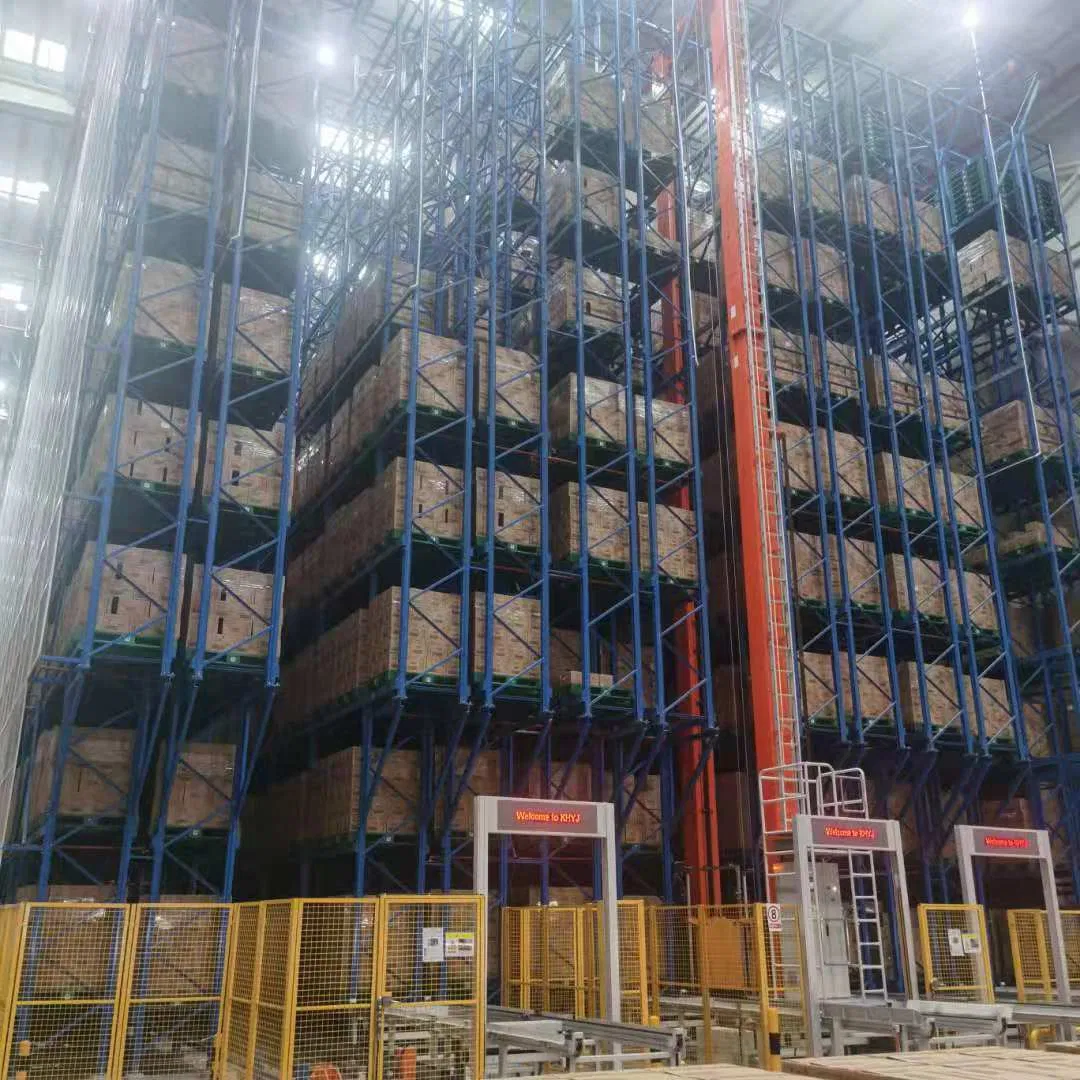 Automated Warehouse Storage System Stacker Cranefor Automated Industrial Warehouse Applications