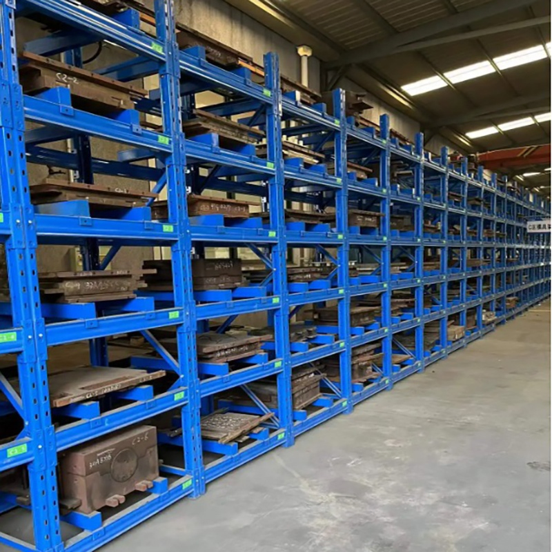 Corner Drive-in Pallet Racking System for High Density Warehouse Storage, Fifo/Lifo Solution, Heavy Duty Steel Frames
