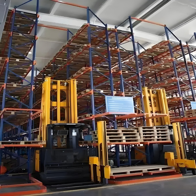 High Density Narrow Aisle Racking System for Maximizing Warehouse Storage Space