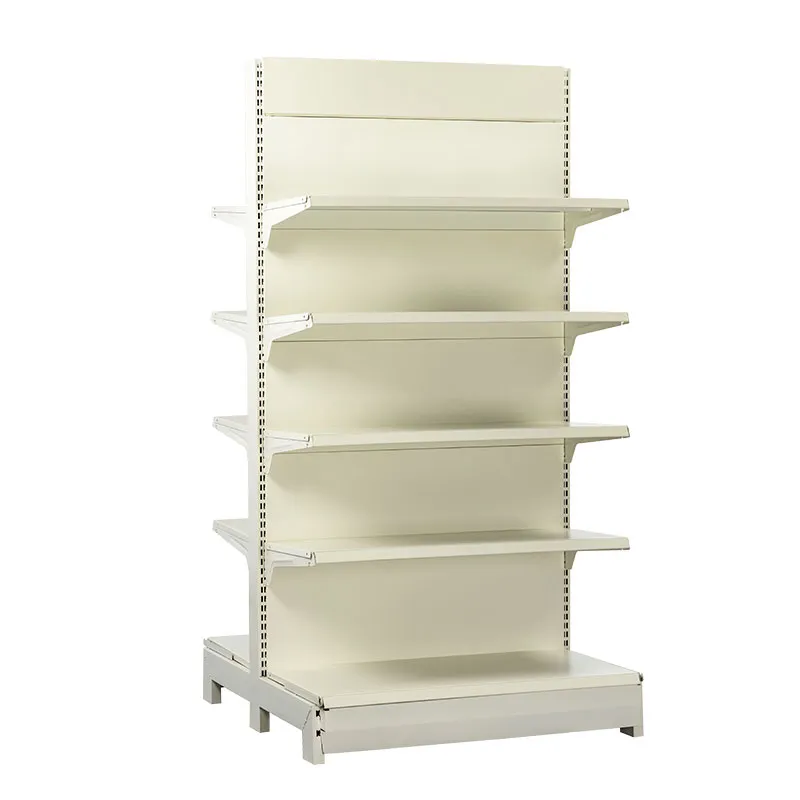 L-shaped shelf double-sided