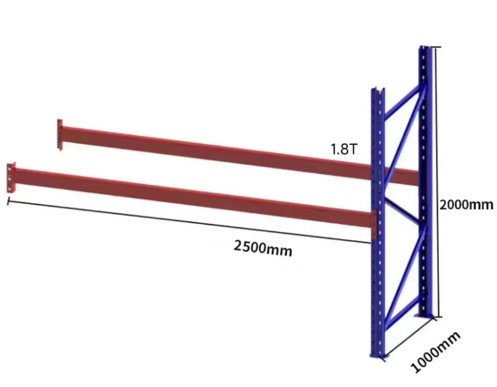 Adjustable Pallet Rack Industrial Warehouse Storage Shelf for Flexible Solutions