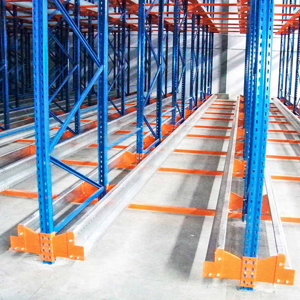 High Density Heavy Duty Radio Shuttle Pallet Racking System for Warehouse Storage