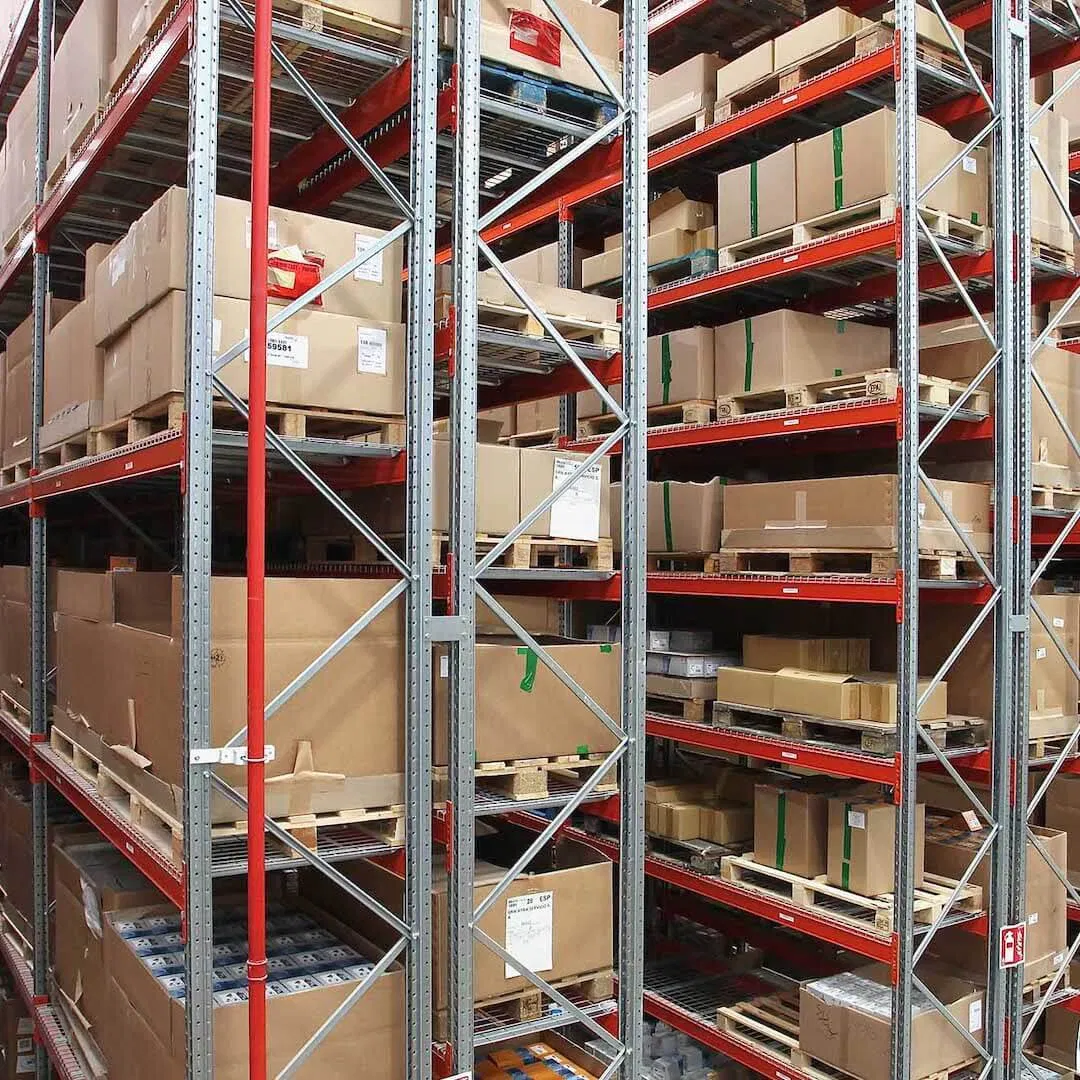 Conventional Industrial Systems Narrow Aisle Pallet Vna Racking System with Factory Price
