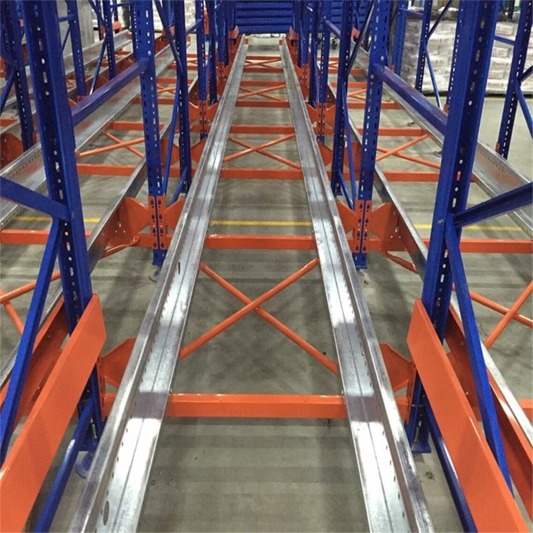 High Density Warehouse Rack Pallet Shuttle Rack Anti-Corrosion Radio Shuttle Racking System with CE