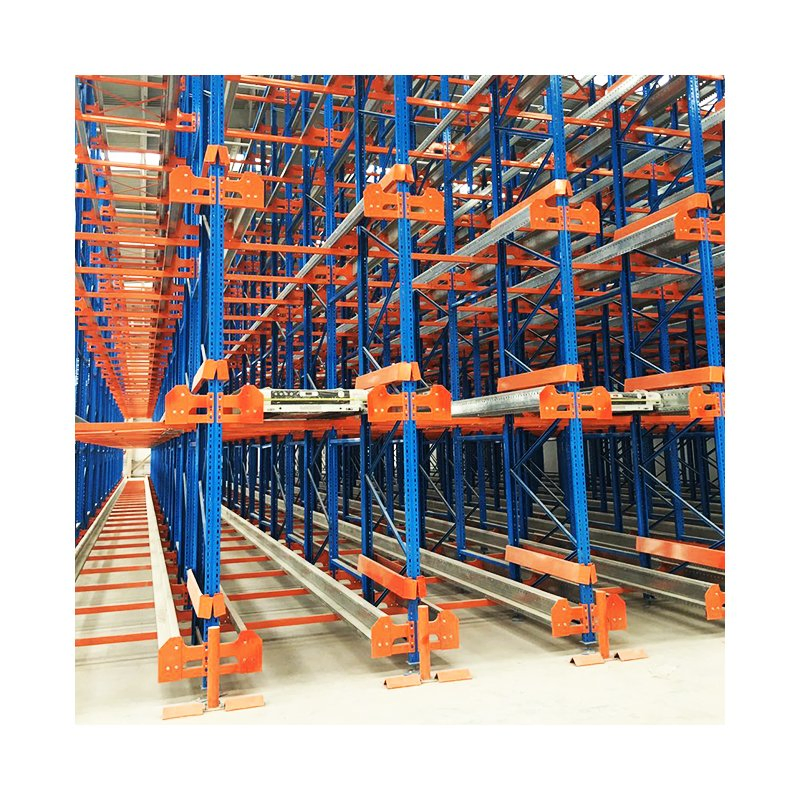 Fast Stock Picking Asrs Radio Shuttle Racking System with 4 Way Shuttle