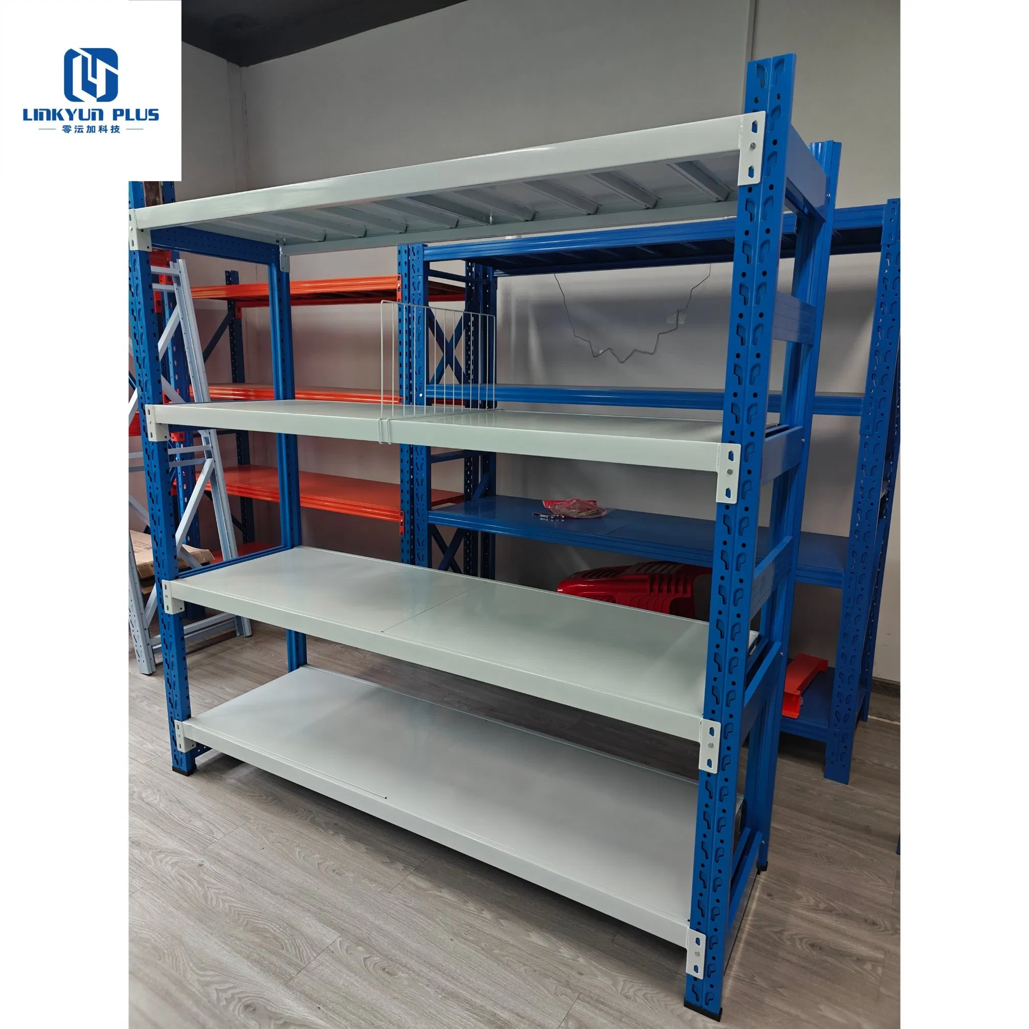 Professional Factory OEM Boltless Assembling Rack Heavy-Duty Steel Rivet Shelving for Warehouse Garage Storage