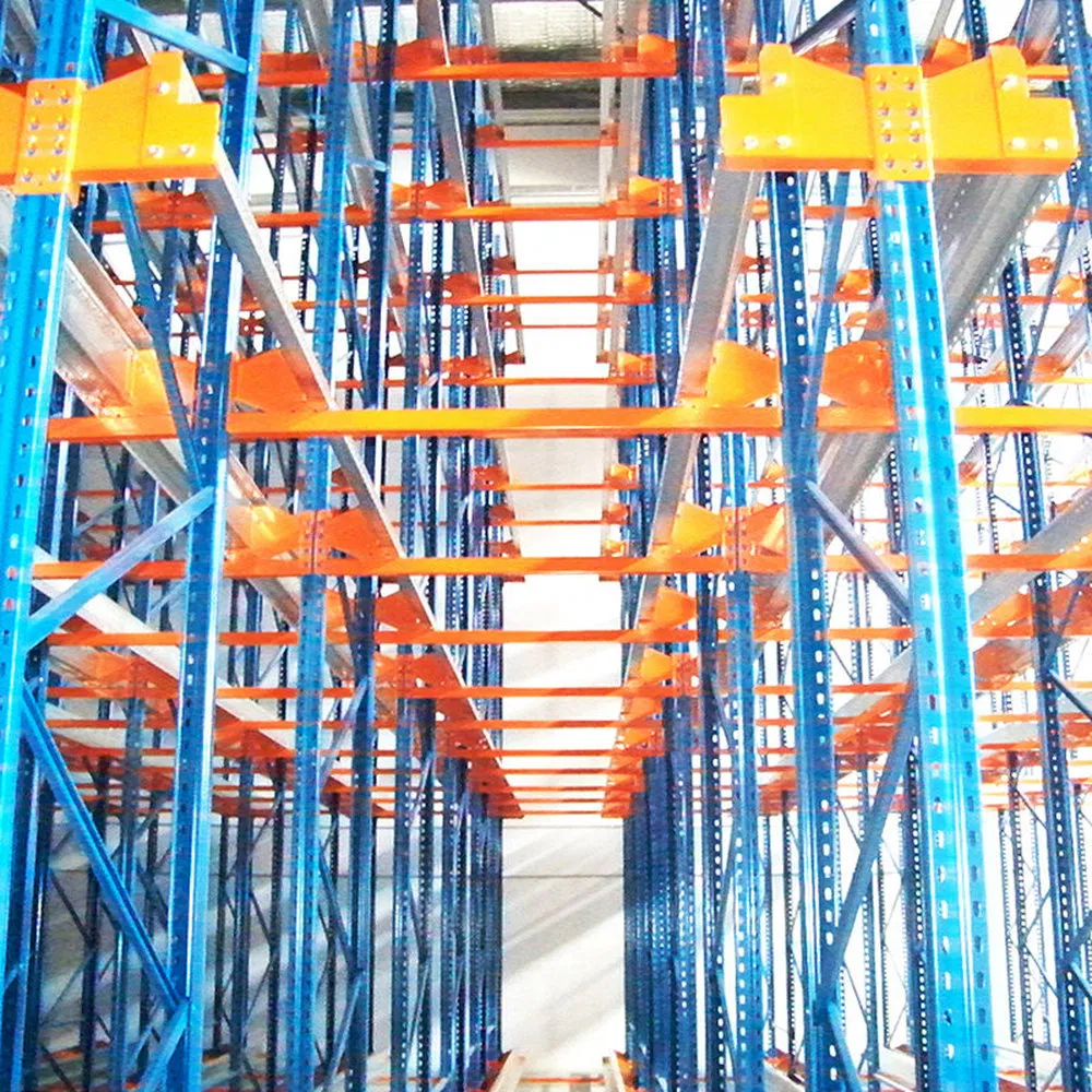 High Density Heavy Duty Radio Shuttle Pallet Racking System for Warehouse Storage