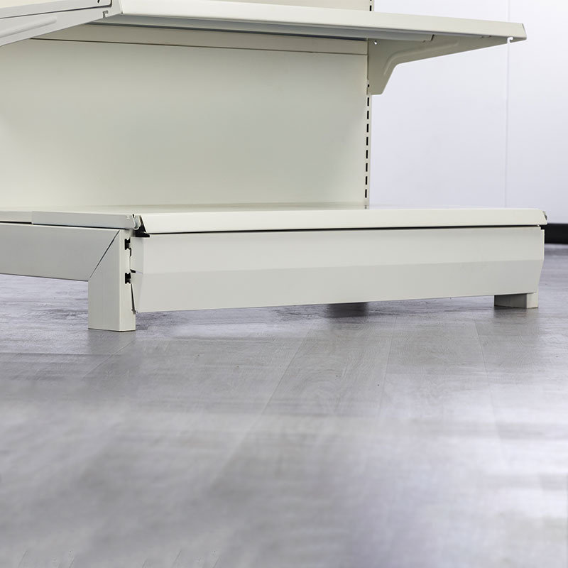 Adjustable L-Shaped Supermarket Shelf for Retail Storage with CE Certification