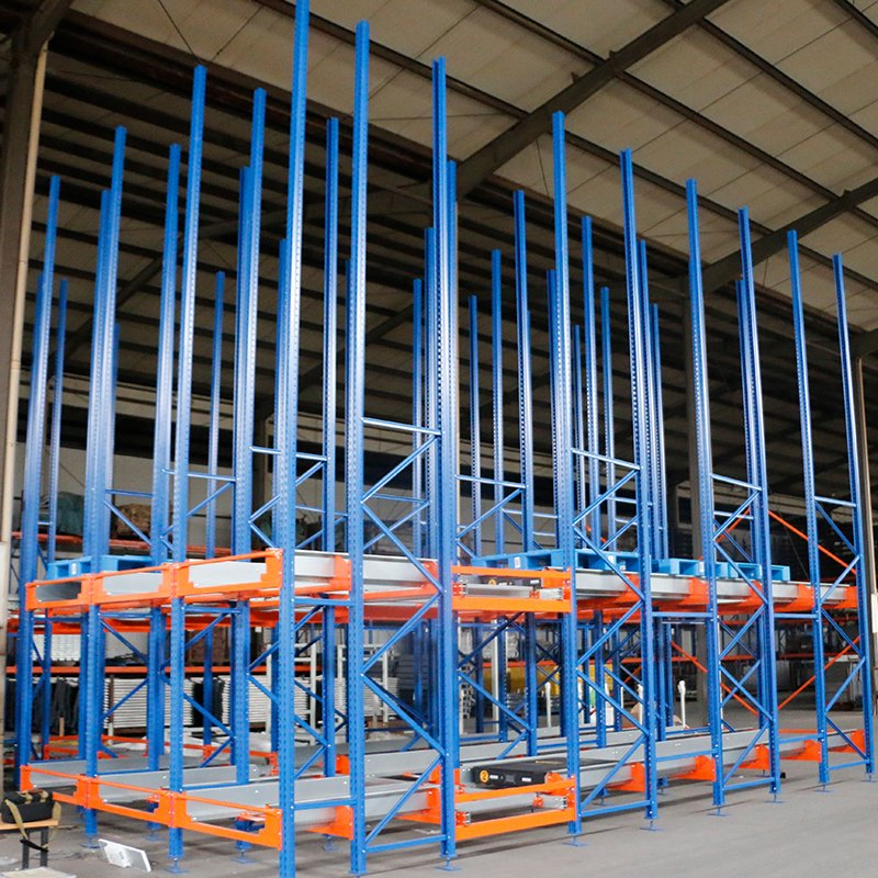 2024 Automated Warehouse Storage Radio Shuttle Pallet Racking System for High Density Warehouse