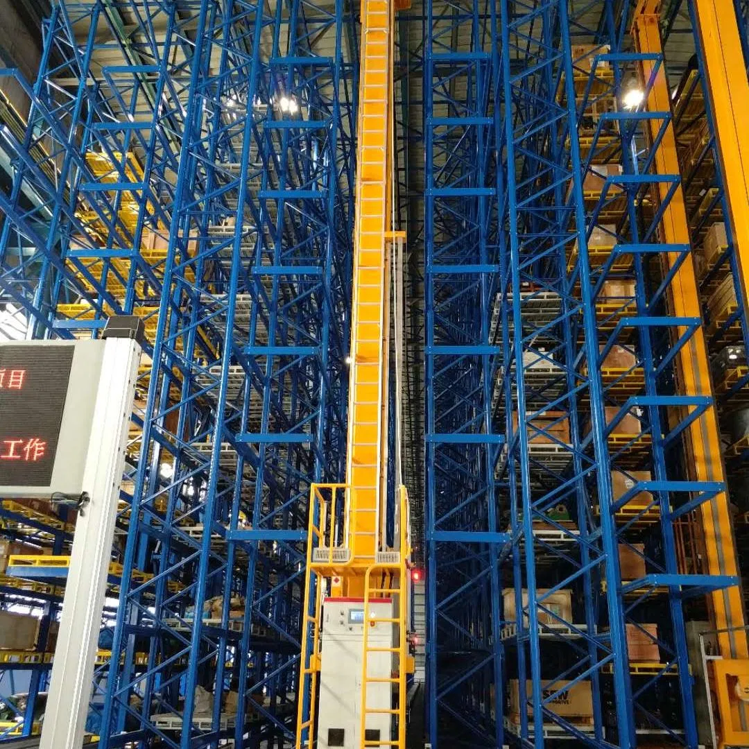 Automated Warehouse Storage System Stacker Cranefor Automated Industrial Warehouse Applications
