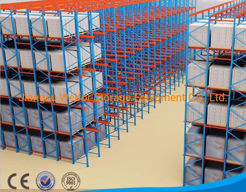 Push Back Drive in Rack Mobile Racking System for Rack Shelf Shelves