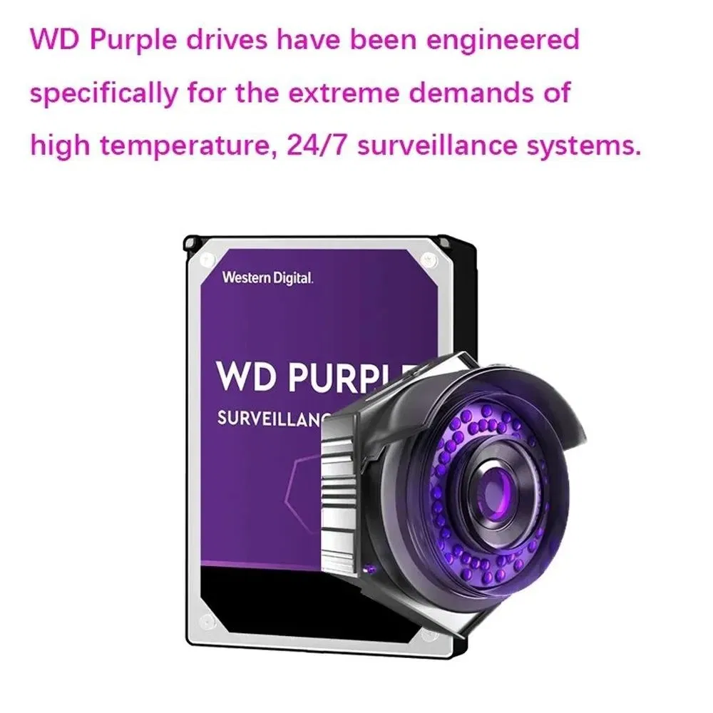 HDD 1tb 2tb 3tb 4tb 6tb 8tb 10tb Disco Duro Hard Disk Drive Purple HDD
