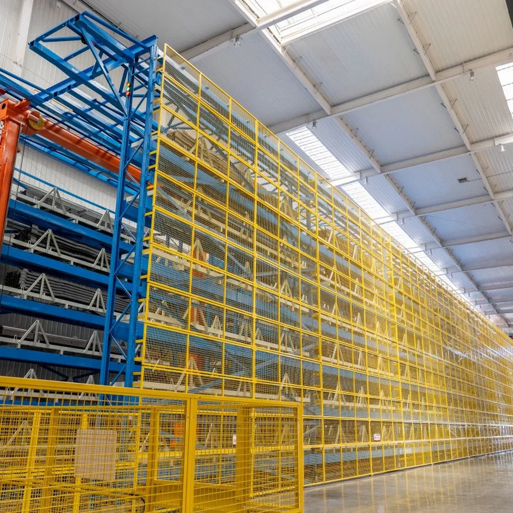 High Density Shuttle Rack Asrs Warehouse Picking System for Meat Processing Plant Cold Storage
